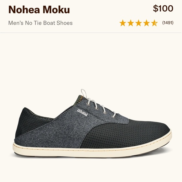 OluKai Other - OluKai Nohea Moku EUC Slip on Shoes